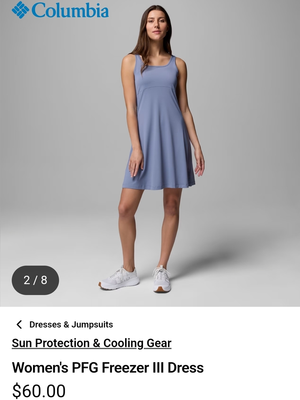 Columbia PFG Freezer Active Dress